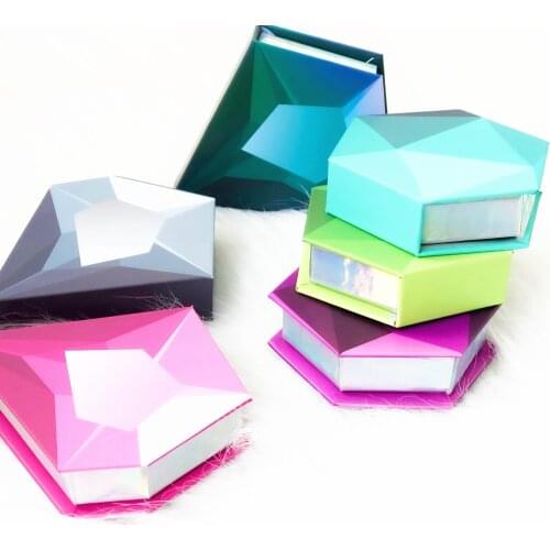 Custom Logo Wholesale Eyelashes Package Makeup Eyelash Packaging Box Lash Boxes Packaging Mink Lashese Storage Case Vendor