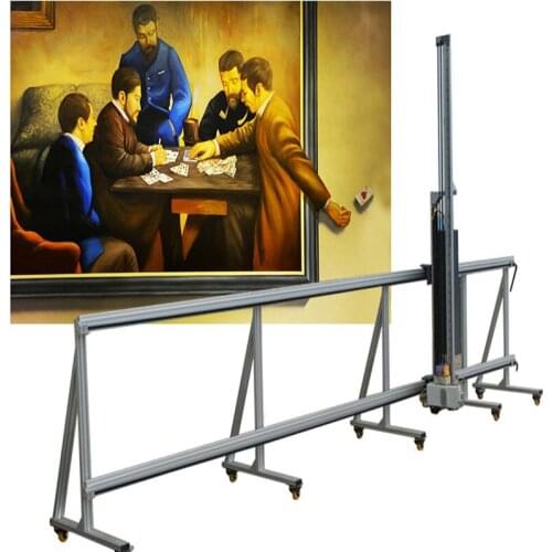 Zhengzhou Factory Price Vertical Wall Printer 3d Wall Inkjet Photo Printer for outdoor and indoor