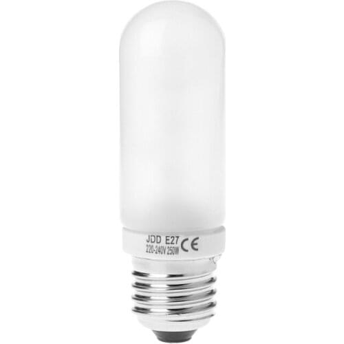 220V-240V 250W JDD E27 Flashlight Lamp Tube For Photo Flash LED Light