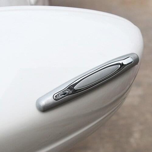 4 strips/pack of car anti-collision strips, door edge protection strips for kia sportage 2015-2017 3 rio ceed cerato soul