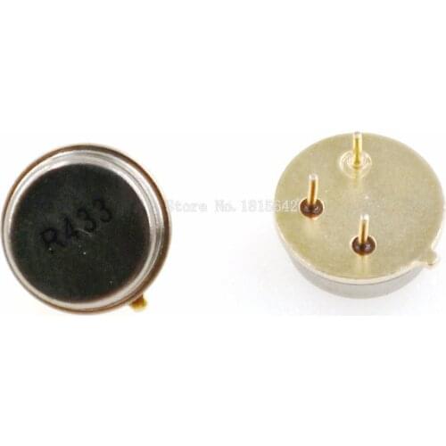 5PCS/LOT AUK R433A sound table R433A surface acoustic wave resonator TO table R433-39 R433 voice with table 433 75 k