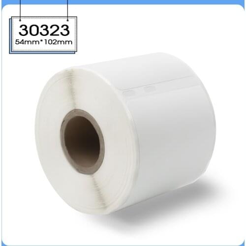 Absonic for DYMO 30323 Thermal Paper 54*102mm 220pcs Labels Roll Address Shipping Label for Labelwriter 315 320 400 450 Printer