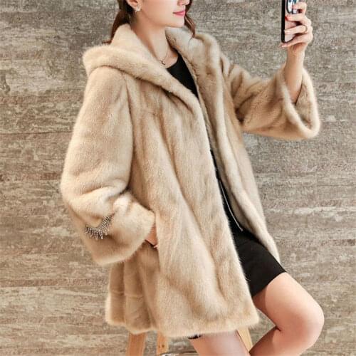 CAN XIN LCY Artificial Fur Coats