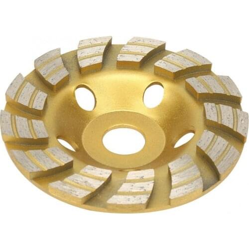 125mm Diamond Disc Bowl Grinding Wheel Cup Cutting Disc For Angle Grinder Concrete Marble Granite Knurling Wheel Machine Tool