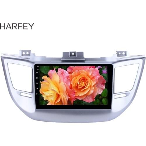 Harfey 9inch 2din 2.5D IPS 8-core Car radio GPS navi Android 10.0 For Hyundai TUCSON 2014 2015 2016 2017 2018 Multimedia player