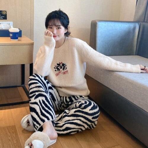 Женские пижамы с длинным рукавом KADUWAKI China At AliExpress