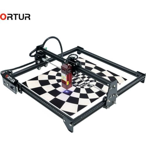 New Ortur Master 2 Fixed Focal 20W Powerful Laser Engraving Machine Engraver Cutter with Upgrad Version Y Axis Rotary Roller