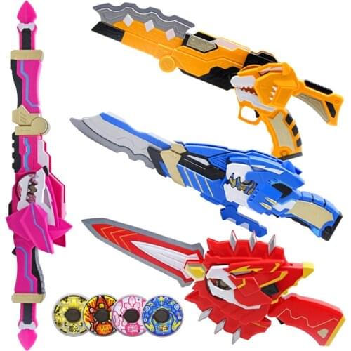 MINI FORCE X Mecha Weapon Force X Selector MAX SAMMY VOLT Sound and Light Sword Deformation Boy Suit X