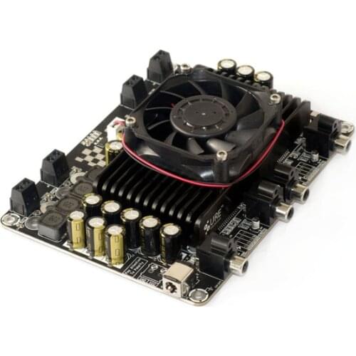 New 4x100W pure Class D digital audio amplifier board T-AMP HIFI 4-channel stereo Car amplifier