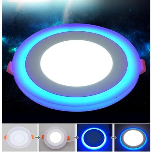 New Design Round LED Panel Downlight 6W 9W 16W 24W 3 Model LED Panel Lights AC85-265V Recessed Ceiling Painel Lights