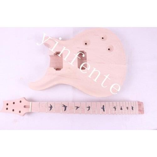 NEW high quality Unfinished electric guitar body + GUITAR neck