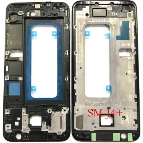 Original New Front panel Bezel Frame Faceplate Housing Replacement for Samsung Galaxy J4+ 2018 6.0"