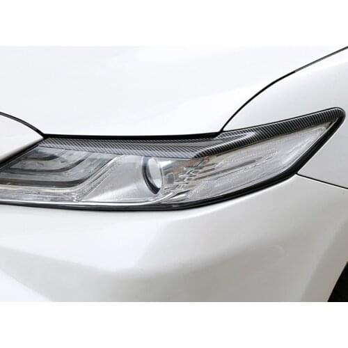 Suitable for Camry 2018 2019 2020 headlight lamp eyebrow frame headlight decoration frame bright frame modification Auto Parts