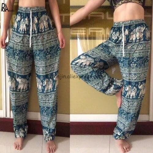 Rockulzzang Women's Trousers Harem Pants