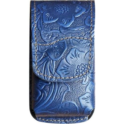 Unisex Protable Fcousing Reading Glasses Folding Ultra Light Eyeglasses Box Genuine Leather Magnifying Vision Care Glasses Bag