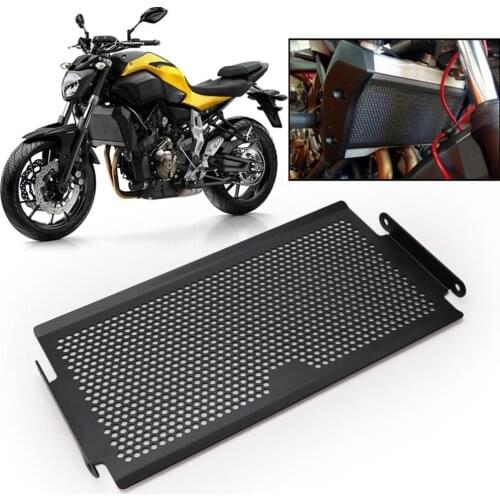 Motorcycle Radiator Guard Protetor Oil Cooler Cover for Yamaha MT07 14-18 Accessories