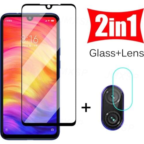 Protective Glass For Xiaomi Redmi 7 7A 10X Pro Tempered Glass For Redmi Note 7 Pro Camera Lens Glass Film Screen Protector Cover