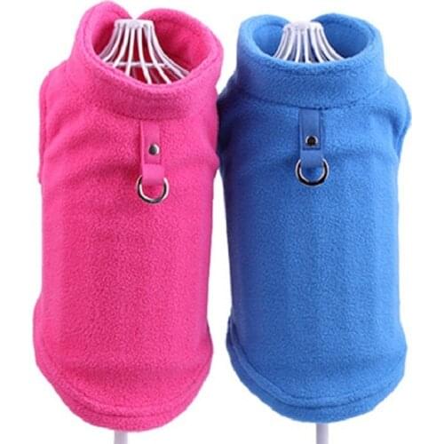Winter Fleece Pet Dog Clothes for Dogs Puppy Clothing French Bulldog Coat Pug Costumes Jacket For Small Dogs Chihuahua