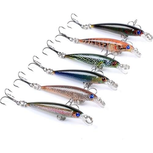 1 Pcs 5cm 2.2g Super Magnet Weight System Long Casting New Model Fishing Lures Hard Bait 2021 Quality Wobblers Minnow