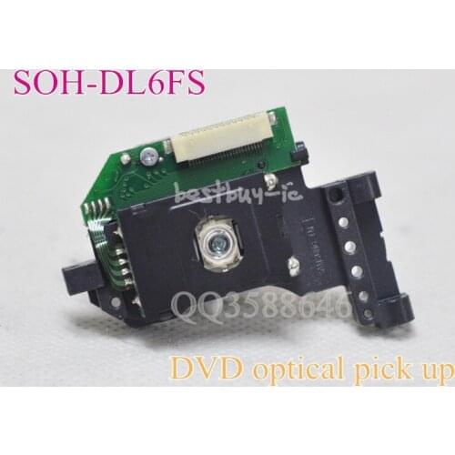 2pcs /lot DL6FS DL6 SOH-DL6FS SOH-DL6 DVD OPTICAL HEAD