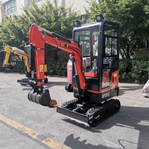 2021 Hot Sale CE EPA Engine With Cab China Factory Cheap 1 t Mini Excavator 2 t Hydraulic Crawler Digger For Sale