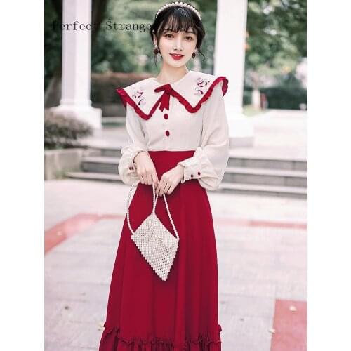 2020 Autumn Winter New Arrival Hot Sale Turn Down Collar Long Sleeve Women Long Dress