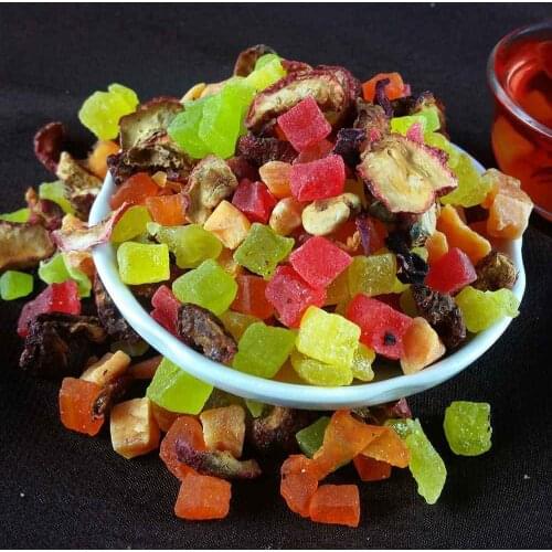 2021 Delicious Fruit Chinese Tea Health Care Assorted Blended Dried Slimming Loose Weight