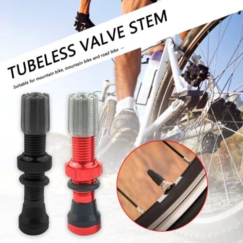 44mm AmericanTubeless Valve Lightweight Aluminum Alloy Bicycle Tire Valve Stem for MTB Mountain Road Bike Removal Repair Parts
