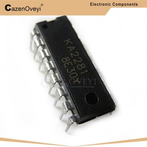 5pcs/lot KA2281 2281 DIP-16 In Stock