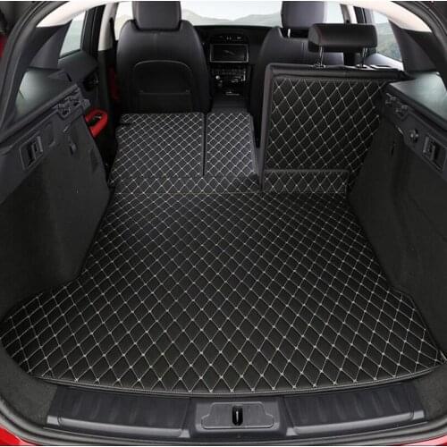 For Jaguar F-PACE 3PCS Car Auto Special Trunk Mats Durable Boot Carpets Car Styling Accessories Interior Floor Mats
