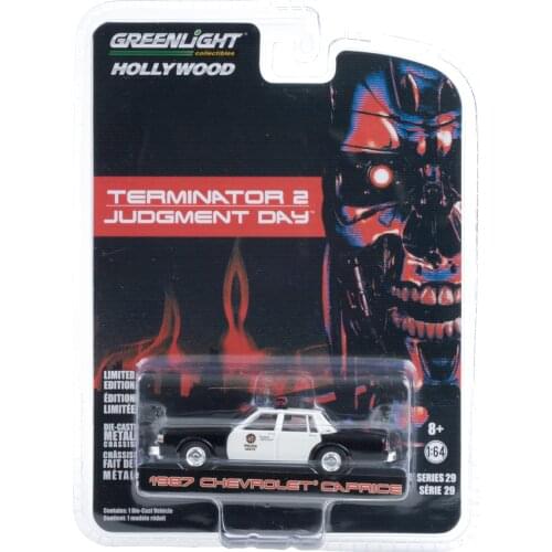 GreenLight 1:64 1987 CHEVROLET CAPRICE 44890-F Metal Diecast Alloy toy cars Model Vehicles For Children Boys gift hot