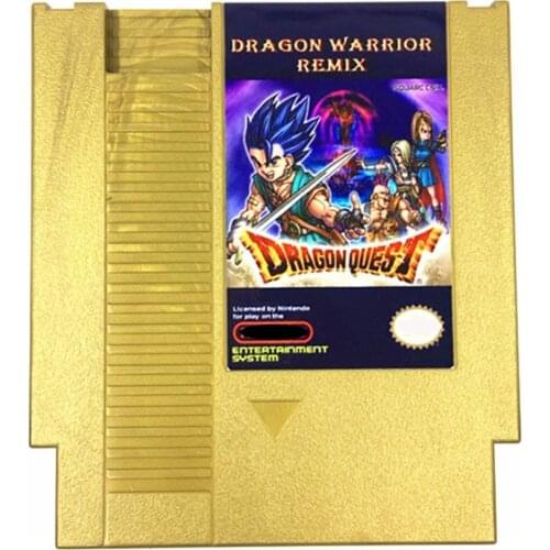 Dragon Warrior Remix 9 in 1 game cartridge for NES, Dragon Warrior I.II.III.IV, Dragon Quest I.II.III.IV