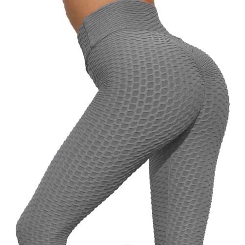 Seamless Fitness Women Leggings Fashion Patchwork Print High Waist Elastic Push Up Ankle Length Polyester Leggings Bubble Pants