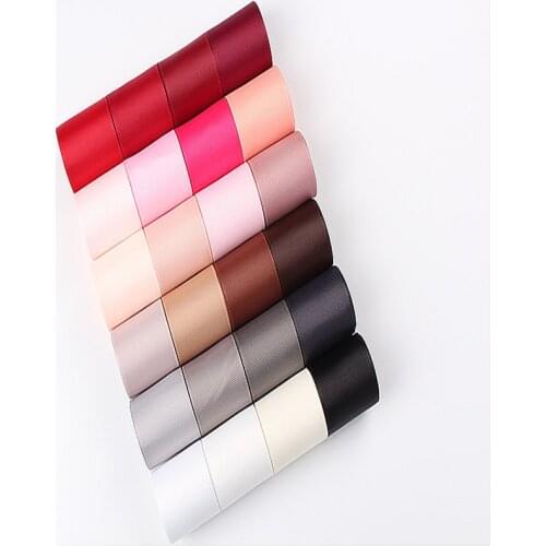 Ribbon Double-sided Ribbon Handmade Bowknot DIY Hair Accessories Clothing Gift Baking Decoration 19mm / 3yards