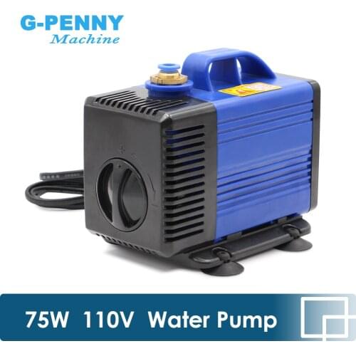 Pump 75w 110V water pump 60Hz max head 3.5m,max flow 3500L/H Multi-function submersible pump