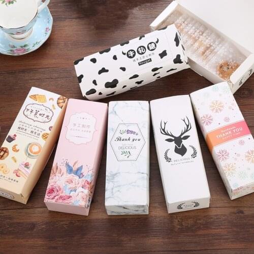 20pcs Candy Gift Paper Box Flamingo Thank You Yolk Crisp Chocolate Box Nougat Cookie Candy Nuts Box DIY Wedding Gift Packing Box