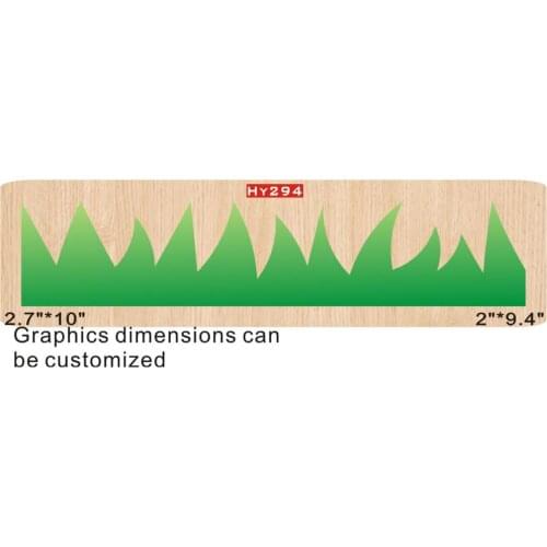 Grass cutting dies 2019 die cut & wooden dies Suitable for common die cutting machines on the market