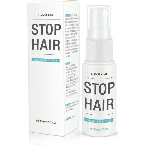 Hair Removal Spray Inhibits Hair Growth Sprays Whole Body Removal And Prevents Hair Growth Moisturizing Non-Irritating 20ml