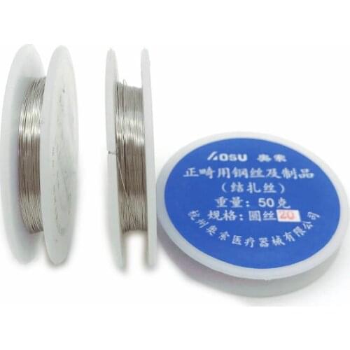 Dental Ligature Wires Dental orthodontic Line Stainless steel wire 1 Roll