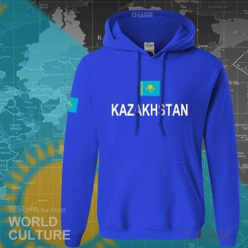 Kazakhstan hoodies men sweatshirt sweat new streetwear socceres jerseyes footballer tracksuit nation Kazakh flag Kazakhstani KZ