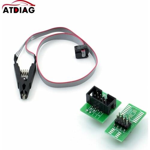 SOIC8 SOP8 Test Clip For EEPROM 93CXX / 25CXX / 24CXX + CH341A 24 25 Series EEPROM Flash BIOS USB Programmer Module