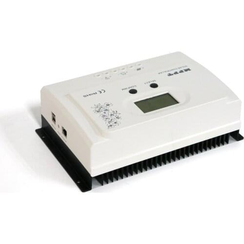 30A, DC 12V/24V, MPPT Solar Charge Controller LCD and RS485 display,USB available for 12V battery and home application
