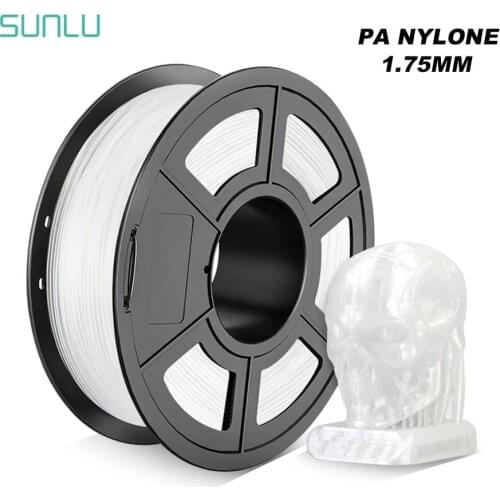 3d Printer Filament PA Nylon V2 1.75mm/3.0mm 1KG With Spool High Toughness Material Printing Vas Lampshade