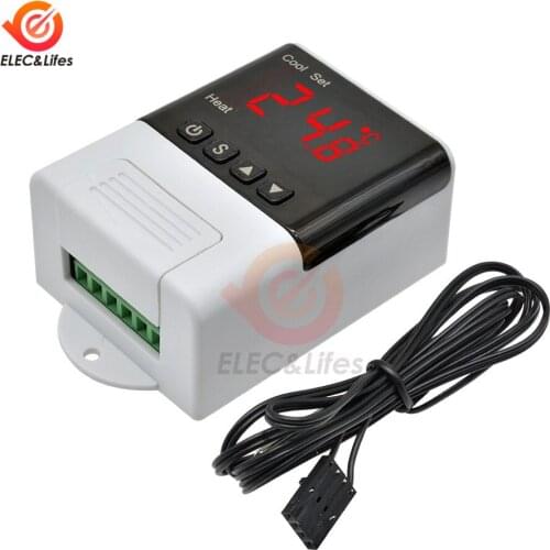 AC110V 220V Digital temperature controller Thermostat for Aquarium Incubator controller thermoregulator replace W3001 STC-1000