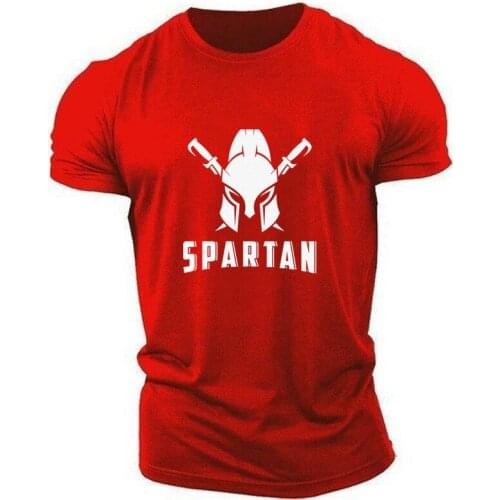 Retro Spartan Helmet Short Sleeve Cool Morumbebe T-shirt Male T-shirt Male Harajuku Male 5XL Spartan Trojan Helmet Laurel
