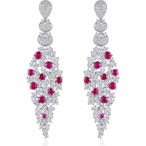 GrayBirds 4 Colors Wedding Jewelry Copper AAA Cubic Zirconia Luxury Love Anniversary Gifts ZYE001