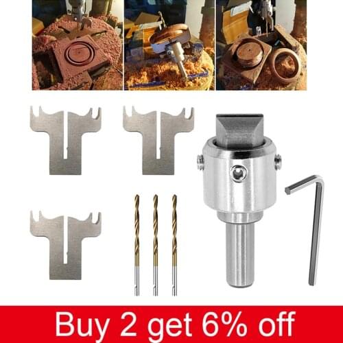 Ring Drill Bit Multifunction Thick Ring Maker High Speed Steel Wood Drill Bits Set Milling Cutter Router Bit Carbide Blade