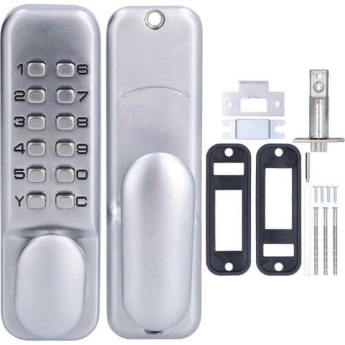Door Lock 2 - 4 Digits MiNi Mechanical Code Lock Cabinet Indoor Outdoor Door Password Security Coded Lock