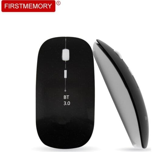 Wireless Bluetooth Mouse 4D Ultra Thin Optical Mice Gaming Computer Mause USB 1600 DPI Adjustable For PC Laptop Desktop Tablet