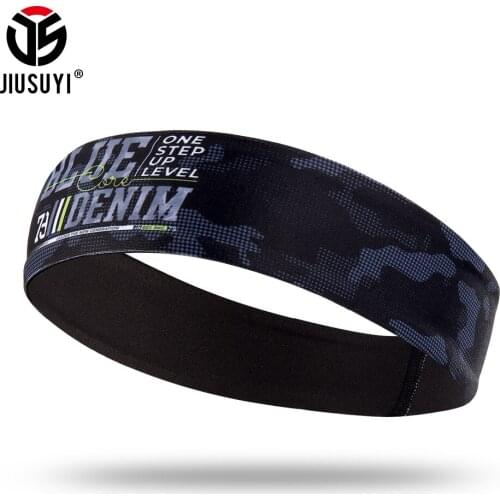 Non Slip Sweatbands Sport Moisture Wicking Hair Bands Forehead Protection Running Fitness Yoga Tennis Ball Headband Men Women